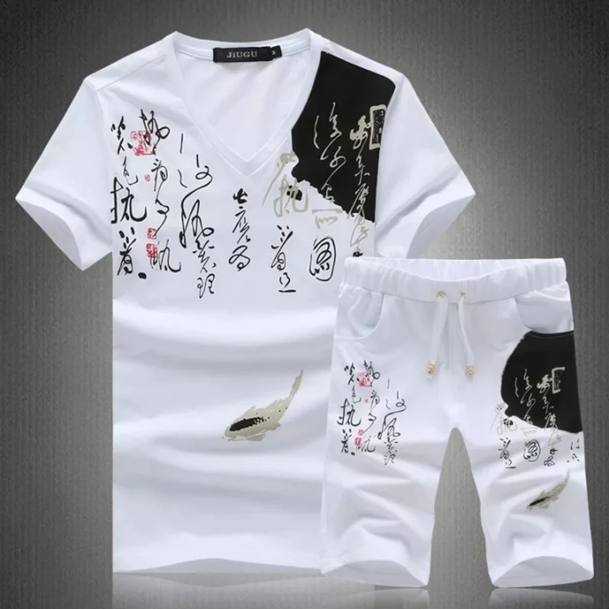 High Quality T-shirt & Half Pant (Two Piece Set)