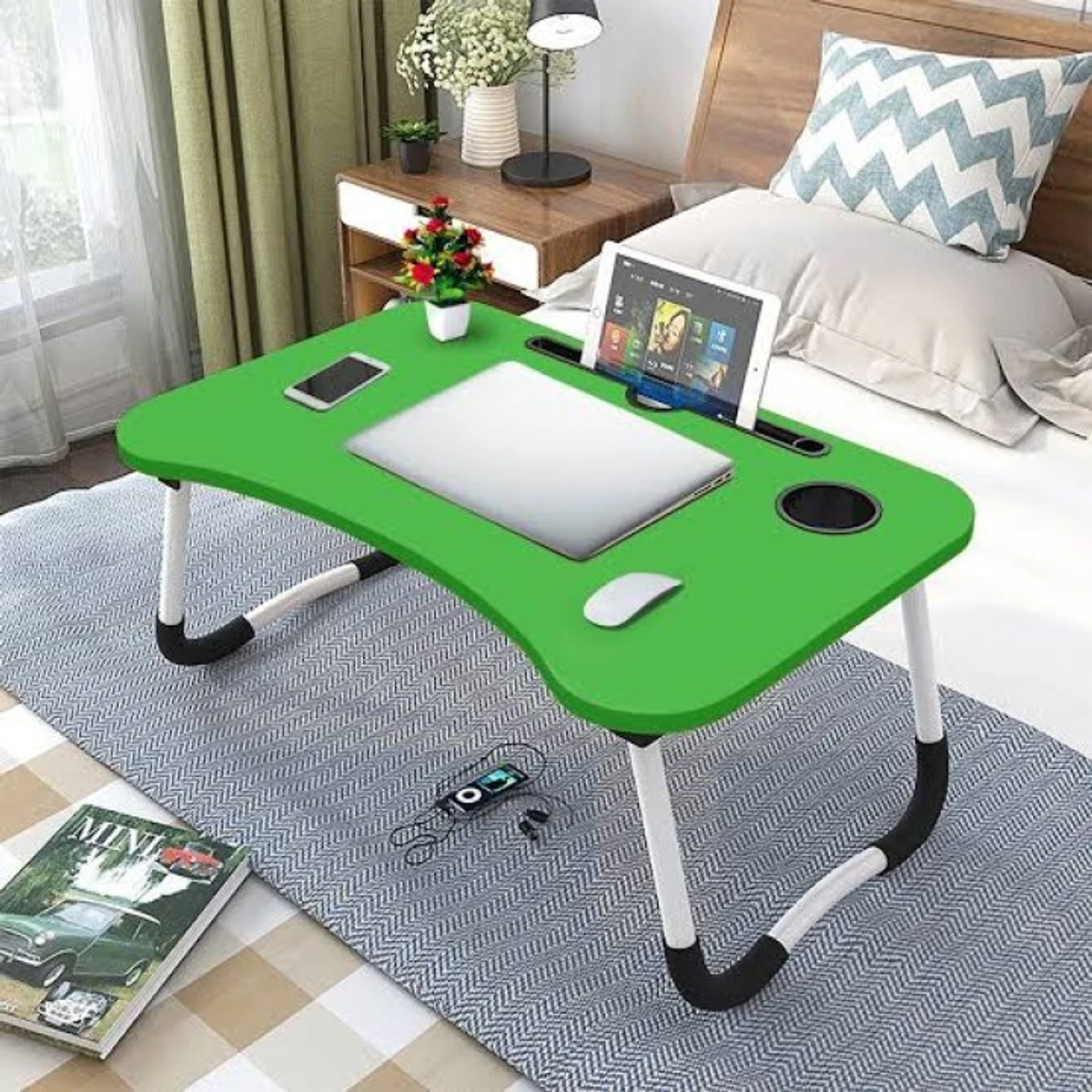 Folding Desk Home Laptop Desk Notebook Desk Laptop Table - Image 5