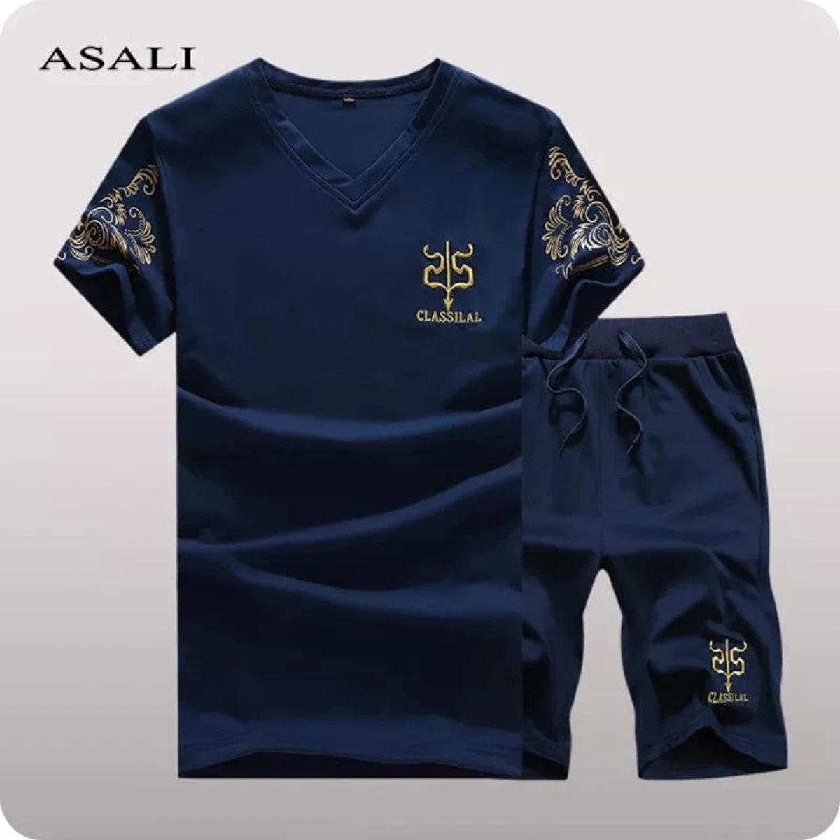 High Quality T-shirt & Half Pant (Two Piece Set)