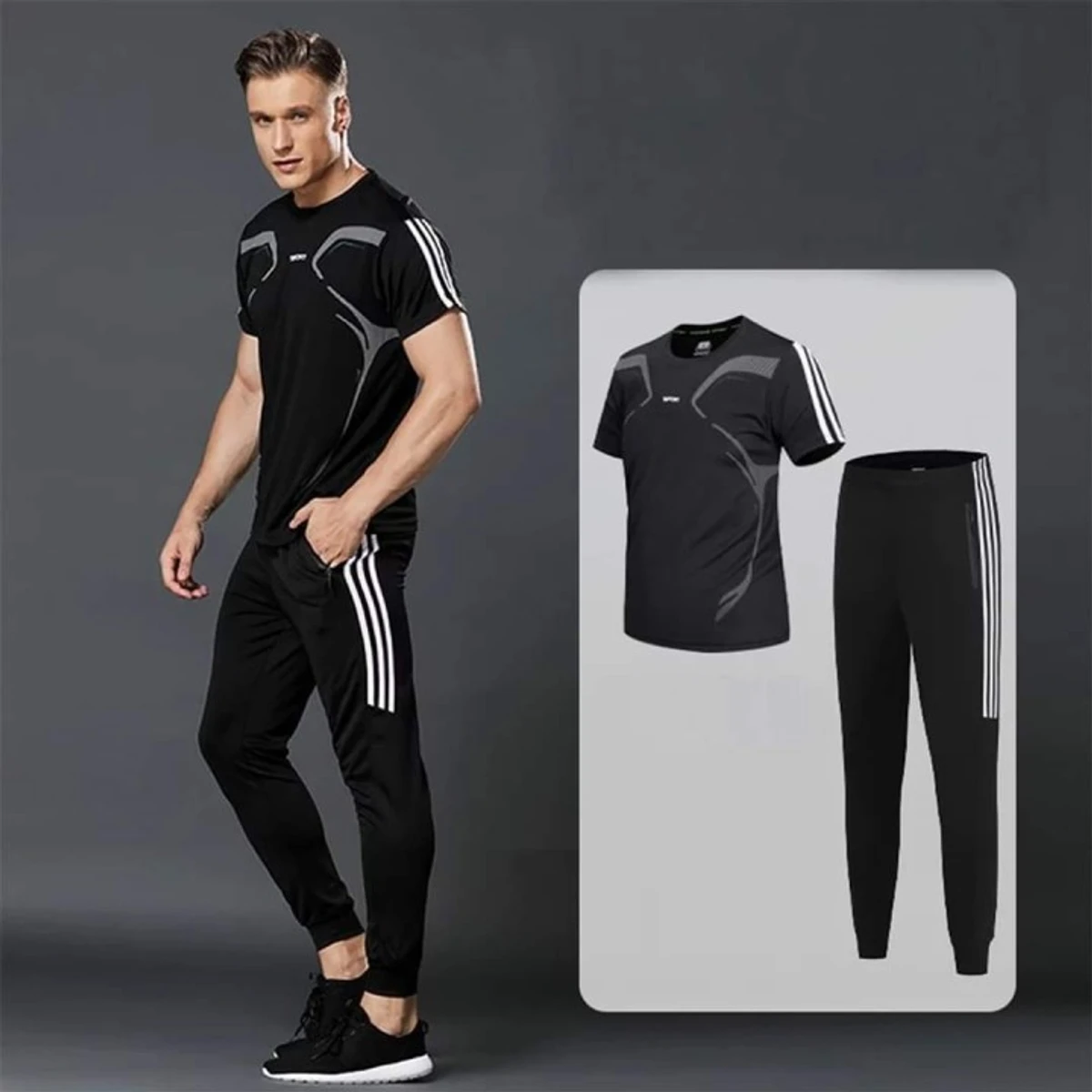 High Quality T-shirt & Trouser Set