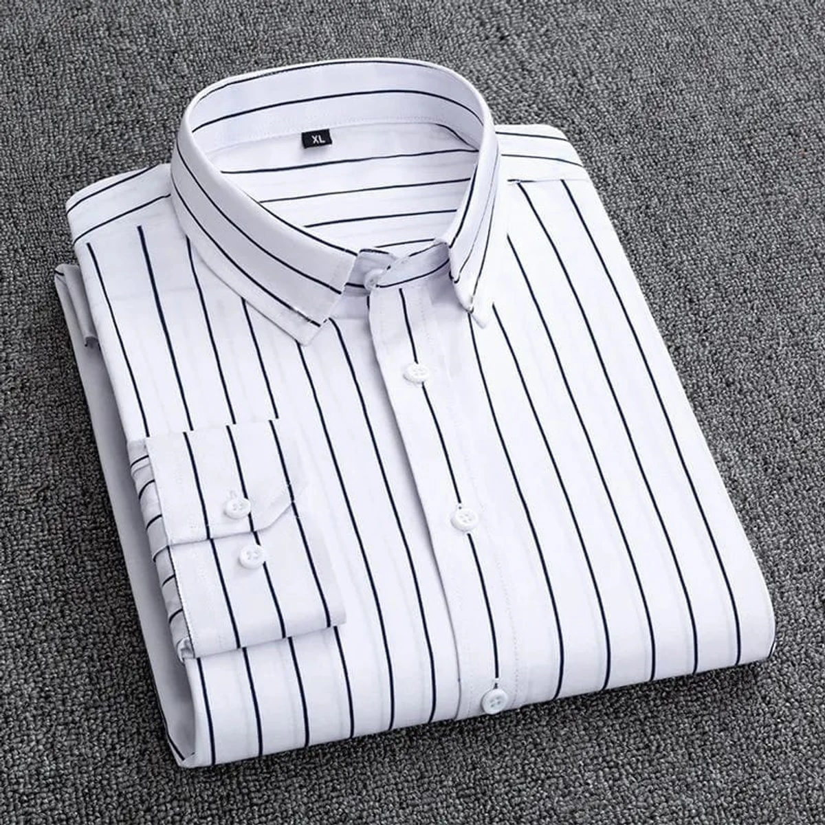 Men`s Exclusive Cotton Step Shirt (Long sleeve) - Image 3