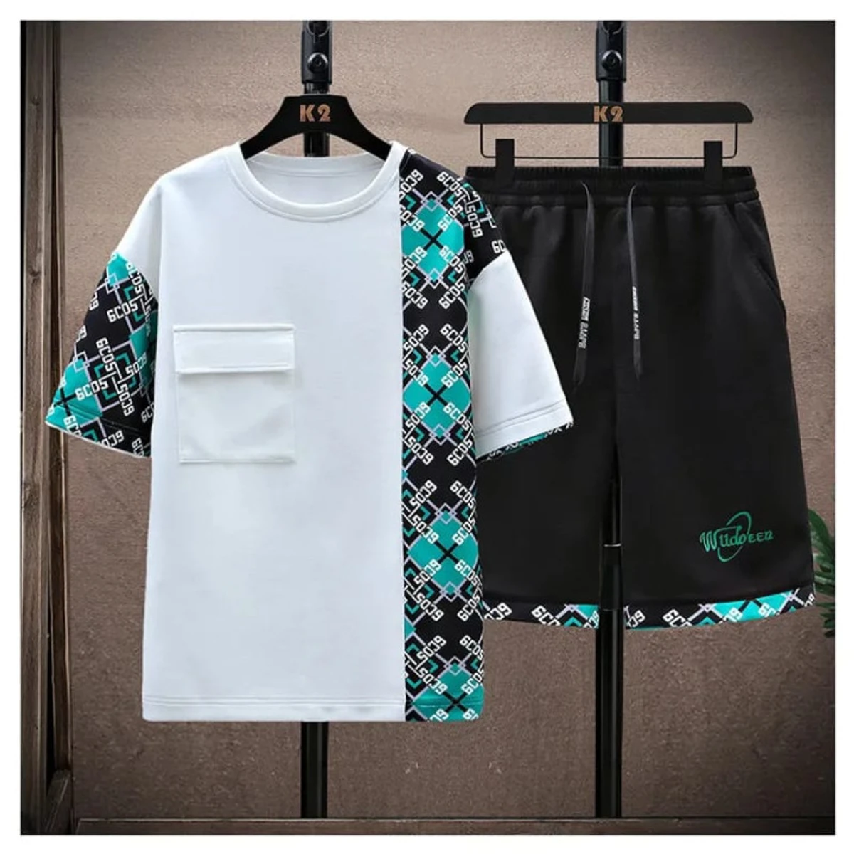 High Quality T-shirt & Half Pant (Two Piece Set)