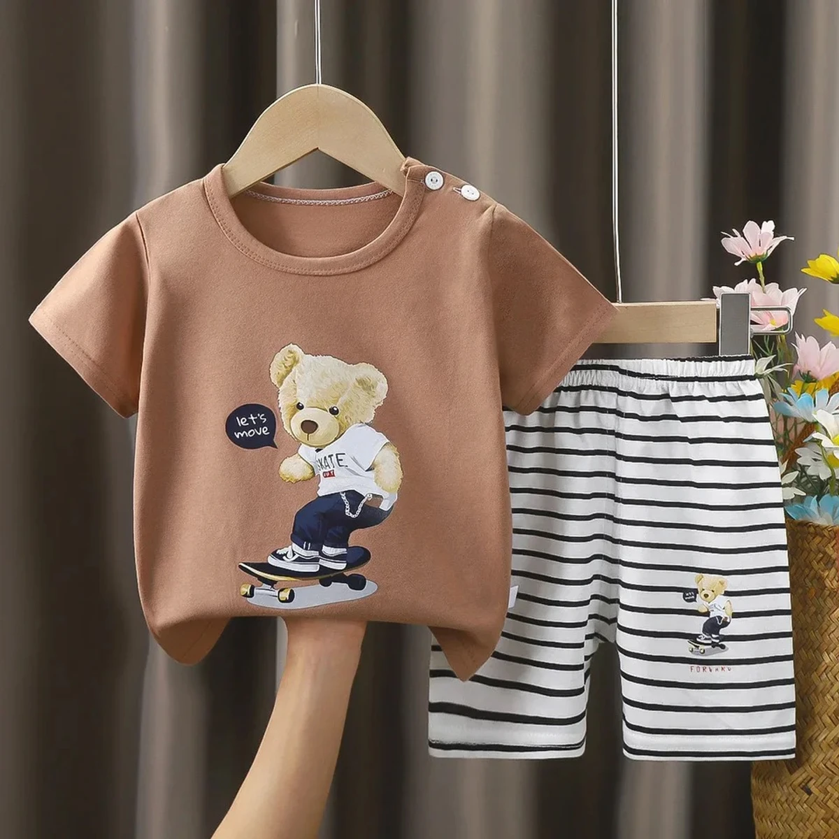 Baby & girl combo Set (T-shirt & Pant)