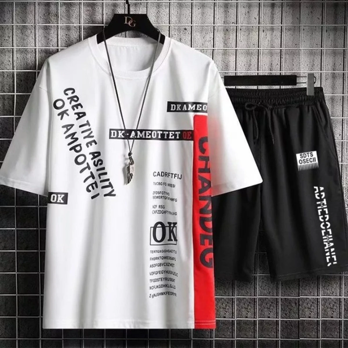 High Quality T-shirt & Half Pant (Two Piece Set)