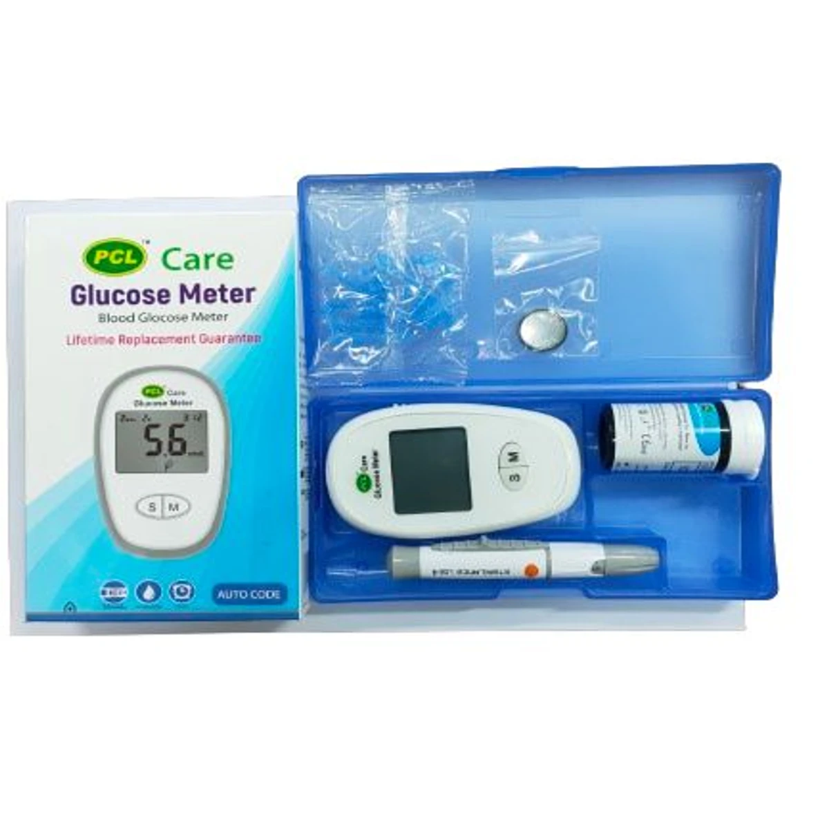 PCL Care Glucose Meter Blood Glucose Monitor - Image 3