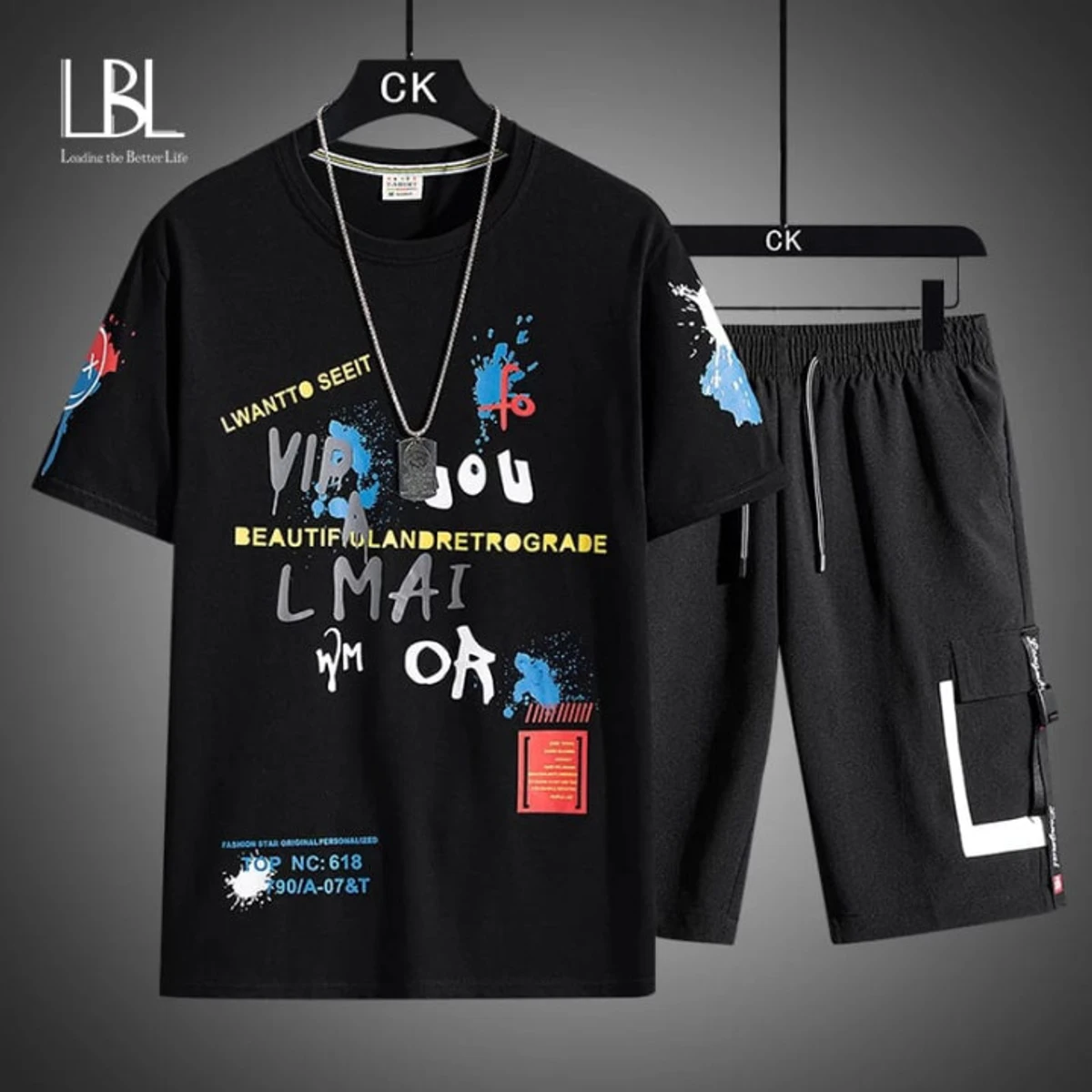 High Quality T-shirt & Half Pant (Two Piece Set)