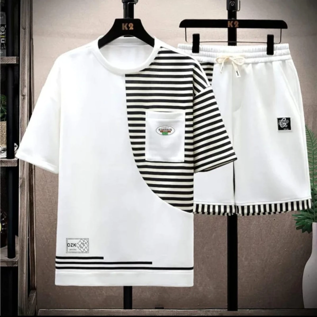 High Quality T-shirt & Half Pant (Two Piece Set)