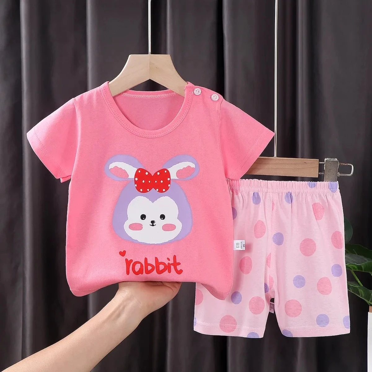 Baby & girl combo Set (T-shirt & Pant)