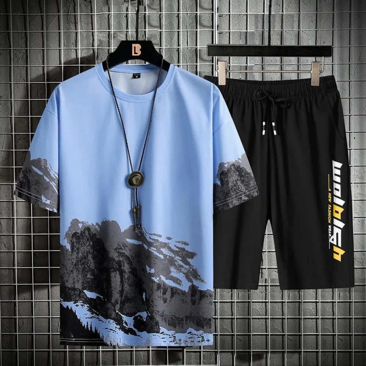 High Quality T-shirt & Half Pant (Two Piece Set)